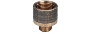 Viega Rødgods spidsmuffe 1½" x 1" gevindfitting max 10 bar