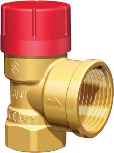 Sikkerhedsventil 1/2"/2,5B-M