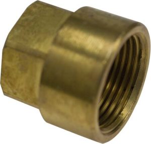 Formmuffe messing 3/4X1/2".