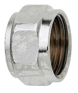 TA komp. omløber 1/2"-10 mm. forkromet