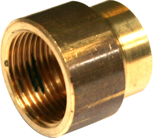Formmuffe 1.1/4" - 1". messing