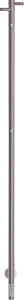 Kriss uno Plus el håndklædetørrer 1480x30 mm, børstet rustfrit stål.