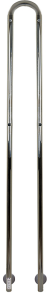 Kriss duo Plus el håndklædevarmer 1480x190mm 4kroge med regulering/timer, poleret