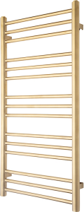 Tvs Plus 15-500 håndklæderadiator 990 x 500 mm, børstet guld ( pvd )