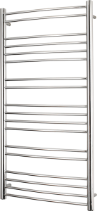 Kriss apollo buet håndklædevarmer 600 x 1180 mm. krom