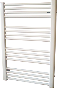Kriss space håndklædevarmer 860 x 600 mm CC 550 mm. hvid