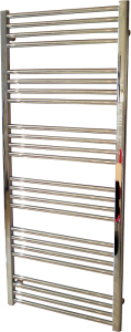 Kriss space håndklædevarmer 500 x 1320 mm CC 550 mm. krom