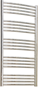 Kriss round håndklædevarmer 500 x 1090 mm CC 450 mm. krom