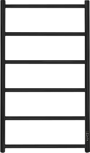 Kriss elektrisk Håndklædetørrer 810x530mm, 60W, matsort