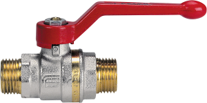 Aster kuglehane 3/4" nippel/nippel