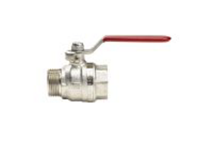 Tea kuglehane 1/2" muffe/nippel