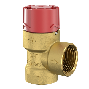 Flamco prescor sikkerhedsventil 1/2". 2.5 bar