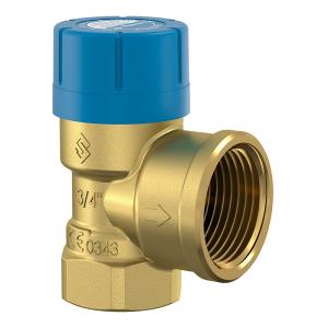 Flamco prescor B sikkerhedsventil 3/4" 6.0 bar. muffe-muffe