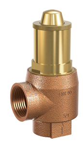Sikkerhedsventil 3/4", 3 bar, Gøtze