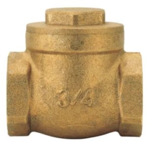 3/4" klapkontraventil 90Gr. 6Bar bonomi
