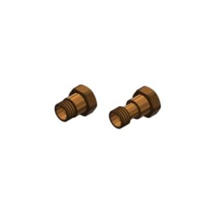 Jch 3/4"X1/2" forskydelig forskruning rødgods 31,5-45mm Type2086