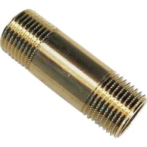 1" x 40 mm nippelrør messing