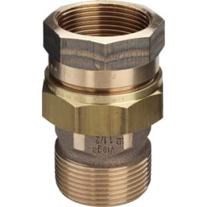 1" union muffe/nippel Rødgods silicium bronze