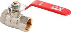 Kuglehane 3/4" muf/muf med Håndtag