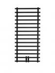 Purmo håndklæderadiator leros - LER1206M, 600X1224mm - sort