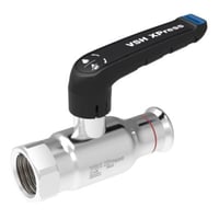 Vsh xpress fz kuglehane, 1" x 28 mm, dn25, muffe-press, med håndtag