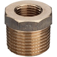 Viega nippelmuffe, 3/4" x 3/8", rødgods, R-gevind, rp-gevind, 10 bar, dvgw godkendt