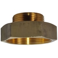 Spidsmuffe, messing, 1.1/4" x 3/4" - ezze