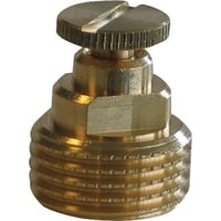 Luftskrue messing alm. 1/8"
