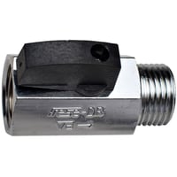 Kuglehane securex mf/np m. håndtag og kontraventil - 1/2"