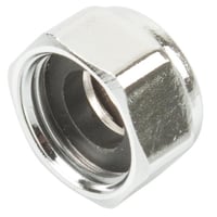 Omløber, 1/2" indvendig, 12 mm udvendig, forkromet